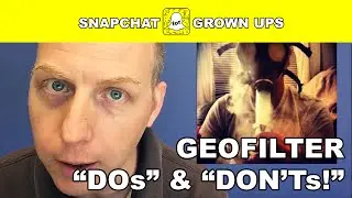 You CAN'T Do That on a SNAPCHAT GEOFILTER!!!