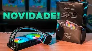 WATER COOLER BLACK  RAINBOW 240mm RISE MODE