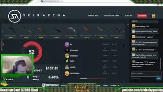 Guy wins $1700 in csgo betting. DuckyGaming