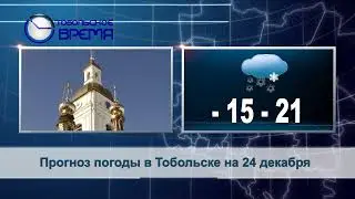 ПОГОДА на 24 декабря