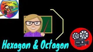 Animated Hexagon & Octagon on Green Screen