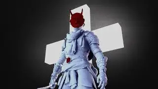 Ghost in the Shell Style Glitch Animation