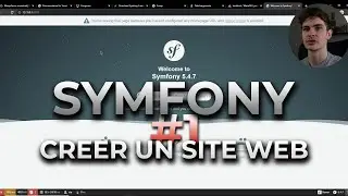 SYMFONY 5 : Création d'un site web -  préparation du projet #1