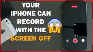 Your iPhone Can Record With the Screen OFF 😳| hidden iPhone feature 2026 | screen off recording