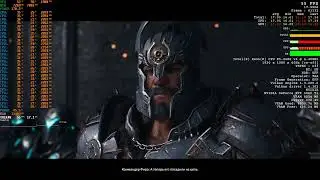 DOOM The Dark Ages Максимальные настройки графики на Intel Xeon E5-2680 v4+RTX 3060 Ti