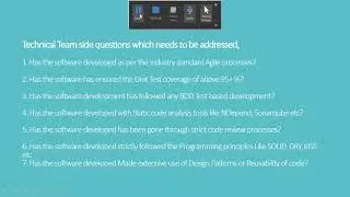 Things to consider while accepting a Software Product.