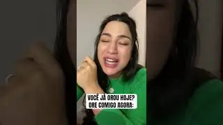 Você já orou hoje? Ore comigo agora: