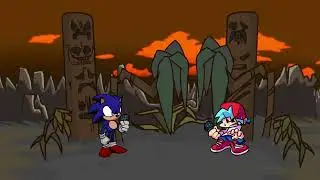 Sonic exe FNF, Faker transformation The canceled design version of EXE aka Black sun form