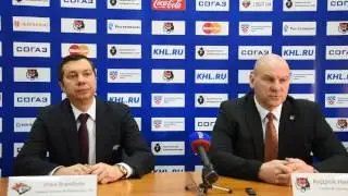 4 01 2016, Амур   Металлург Мг  Пресс конференция