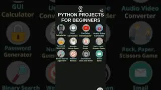 Top 12 python projects for beginners 