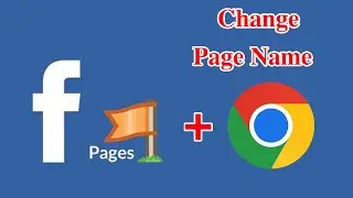 How to change Facebook Page name on Computer Browser #name #page
