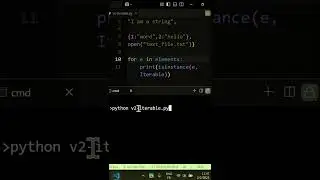 Types of Iterables | PYTHON