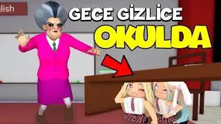 SCARY TEACHERIN BÜYÜK SIRRI ( GECE OKULDA😱 ) BROOKHAVEN 🏡 RP