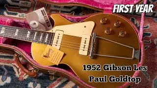 First Year and all tagged up: 1952 Gibson Les Paul 