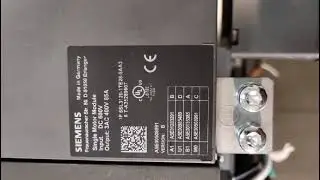 Siemens module 6SL3120-1TE28-5AA3 testing ,working well