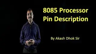 8085 Processor Pin Description