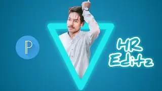 How to Make Logo On Android Phone | Professional Logo design Pixellab Editing|| HR Editz