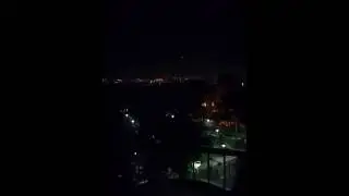 Съемка с балкона жилого дома в Анкаре 16-07-2016