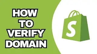 How to verify domain in Shopify (2024)