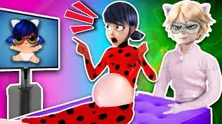 🐞 LADYBUG espera un BEBÉ de CAT BLANC 🐾 Miraculous Ladybug - Juguetes Fantásticos