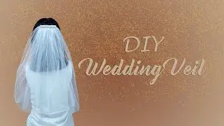 DIY Wedding Veil Kerudung Pengantin Mudah dan Stylish ala Korea - Tutorial DIY Properti Foto Prewed