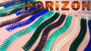 Project Horizon - Largest horizontal setup 10.856 dominoes