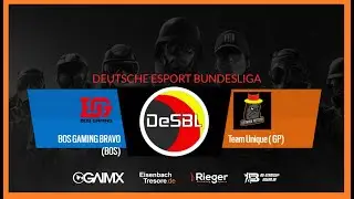 DeSBL 🔴BOS Gaming VS. Team Unique✅ Tom Clancy's Rainbow Six Siege ✅ Caster: Criz157