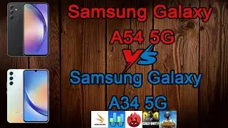 Samsung Galaxy A54 5G VS Samsung Galaxy A34 5G | AnTuTu, PUPG Mobile,  COD Mobile, 3D Mark,...