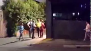 Alleged police brutality Fortitude Valley Brisbane QLD Australia - December 2013