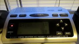 NOAA Weather Radio - Perfect Paul reads 2 Beach Hazards Statements - 7/22/14 9:18 PM