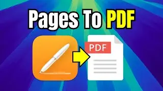 How to Convert Pages Document to PDF and Word