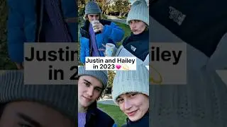 Justin and Hailey both in 2023💗 #shorts #justinbieber