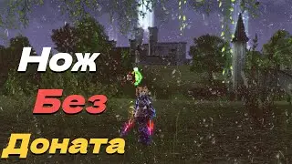 Trying out the Knife without a DONATION on Faris! ● Lineage 2 main. Orc Village ●