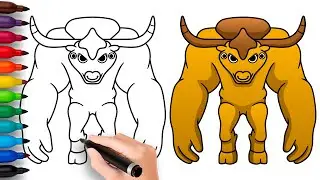 HOW TO DRAW DOOM DOOM | Garten of Banban 4 - Easy Step by Step Drawing