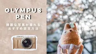 綺麗に撮れる！簡単設定方法！オリンパスペン // OLYMPUS PEN E-PL9・10