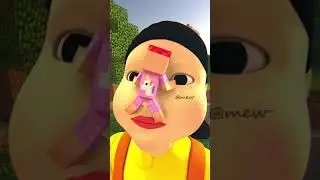 squid game minecraft (Hi) #shorts
