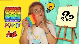 POP IT ART !! Arte con Fidget Toys POP IT !