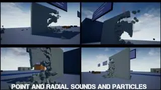 DENT - Destructible Environment Network Toolkit - For UE4 - 4.15 - Marketplace Showcase