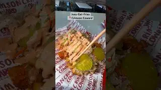 Loaded Hot Chicken fries!