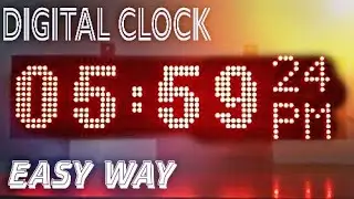 P10 32x16 LED MATRIX DISPLAY DIGITAL CLOCK || Led Display || Hi-Tech Gallery || 2020