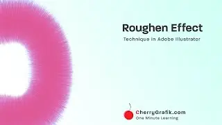 Create Realistic 3D Fur Effect In Adobe Illustrator | Roughen Effect Technique in Adobe Illustrator