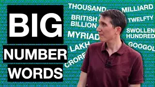 Wonderful words for big numbers