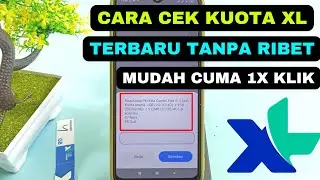 cara cek kuota xl , sendiri tanpa ribet 100% berhasil
