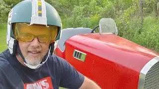 Cycle Kart fun on my nature trails.