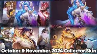 October & November 2024 Collector Skin Aurora & Arlott | MLBB