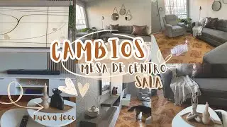 QUITÉ LA MESA DE CENTRO 😮 ME ESTÁ GUSTANDO?! LIMPIEZA DE LA SALA compras COPPEL