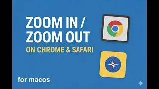 Mac Hack: INSTANT Zoom In & Out in Safari/Chrome 🤯 in macos