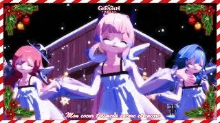 MMD Genshin Impact RENAI CIRCULATION  Vostfr Merry Christmas