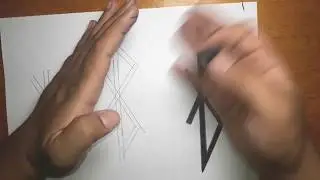 How to draw Bluetooth LOGO IN 3 STEP! EASY in 5 Minutes