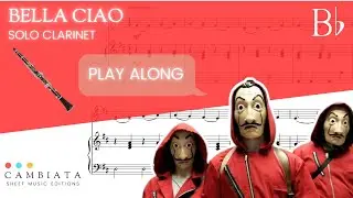 Bella Ciao - Solo clarinet (Play Along)